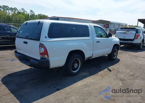 2010 Toyota Tacoma из США, поврежденный, VIN 5TENX4CN6AZ674882